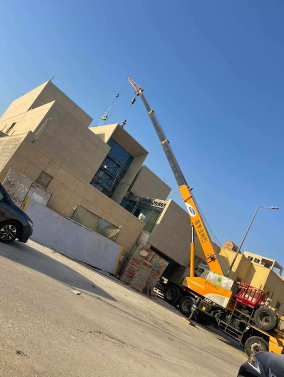 كرين في منطقة الرياض