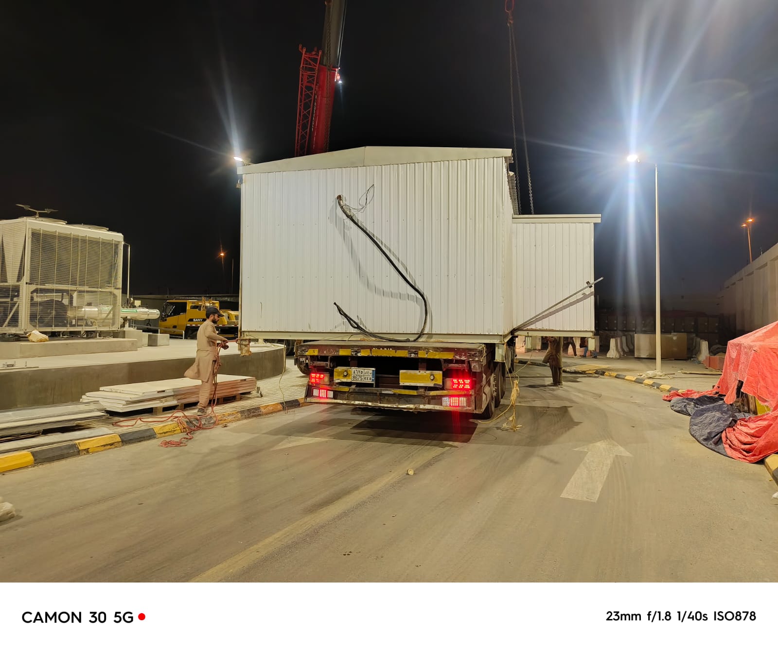 نقل كرفان بالرياض بكرين ضخم